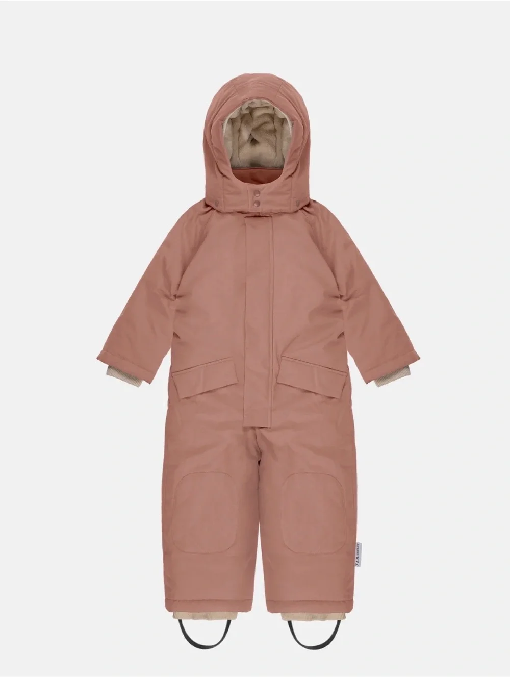 Kids Pink Hooded Snowsuit Jacket & Pants